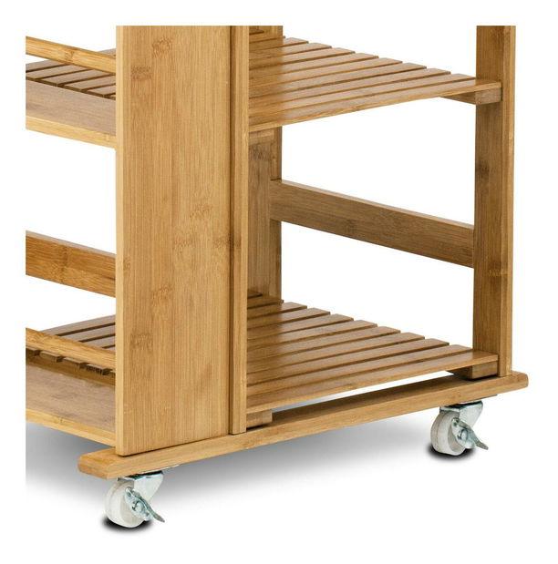 Servírovací stolík Docilidad (bambus)