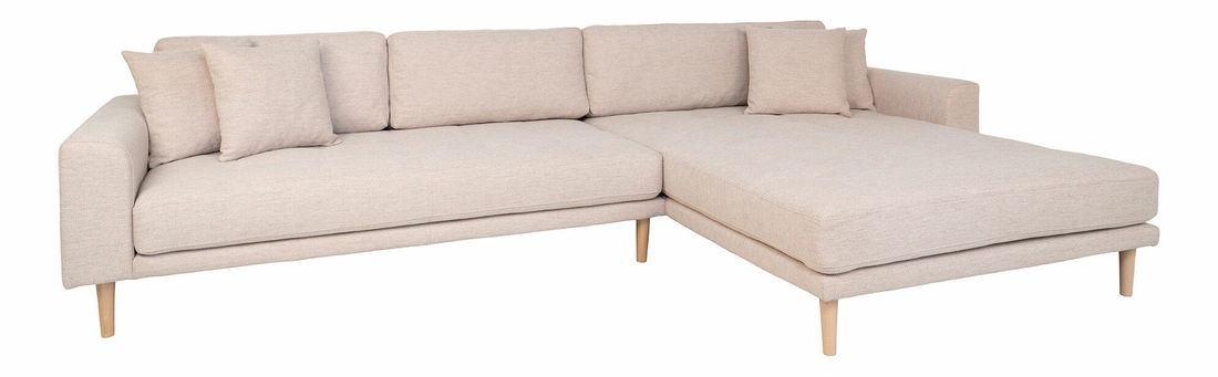 Rohová sedacia súprava (P) Lvaveriaora (piesková)