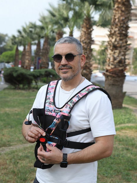 Postroj pre psa Premo (ružová) (S/M)