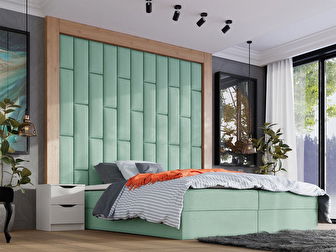 Čalúnený nástenný panel Pazara 80x20 (manila 11) *bazár