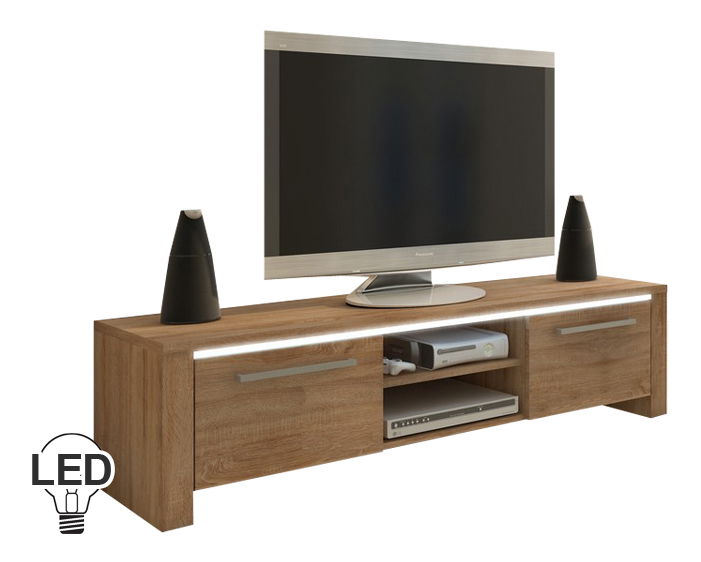 TV stolík/skrinka Helix (sonoma svetlá)