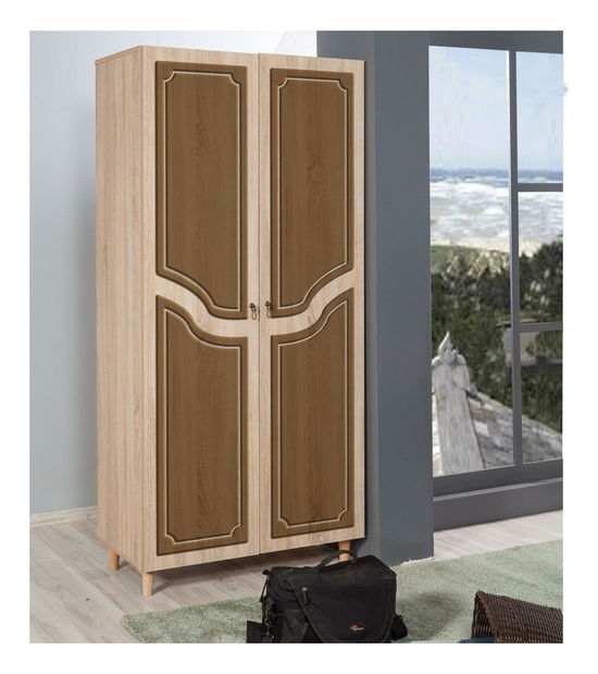 Ormar za garderobu Sirius 622 (hrast sonoma)