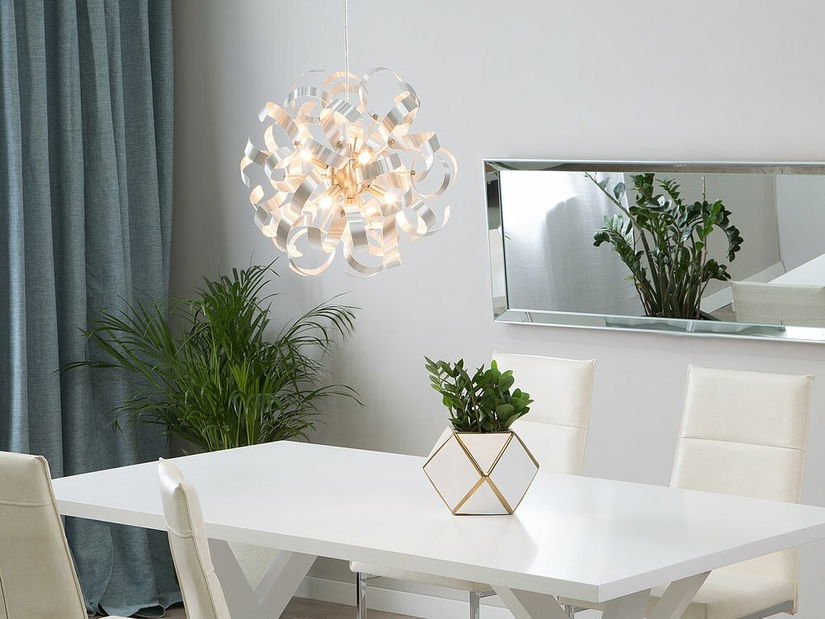 Lampă cu pandantiv Ivins (argint)