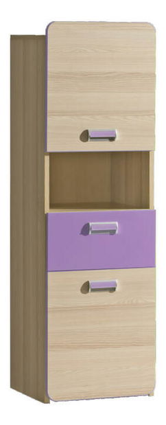 Szekrény Lavendon L4 (lila)