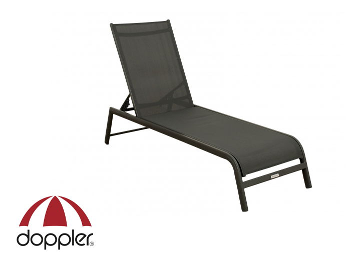 Záhradné lehátko Doppler Venedig (hliník) (antracit)