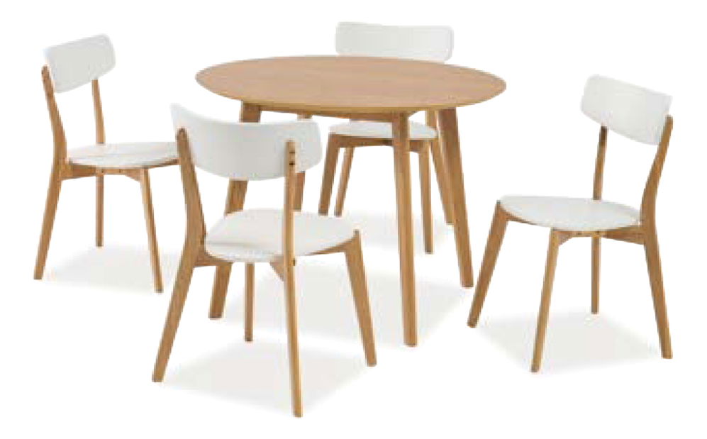 Étkezőasztal Perigo II (tölgy) (4 fő részére)
