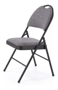 Jedálenská stolička Carbonaras (čierna + sivá)