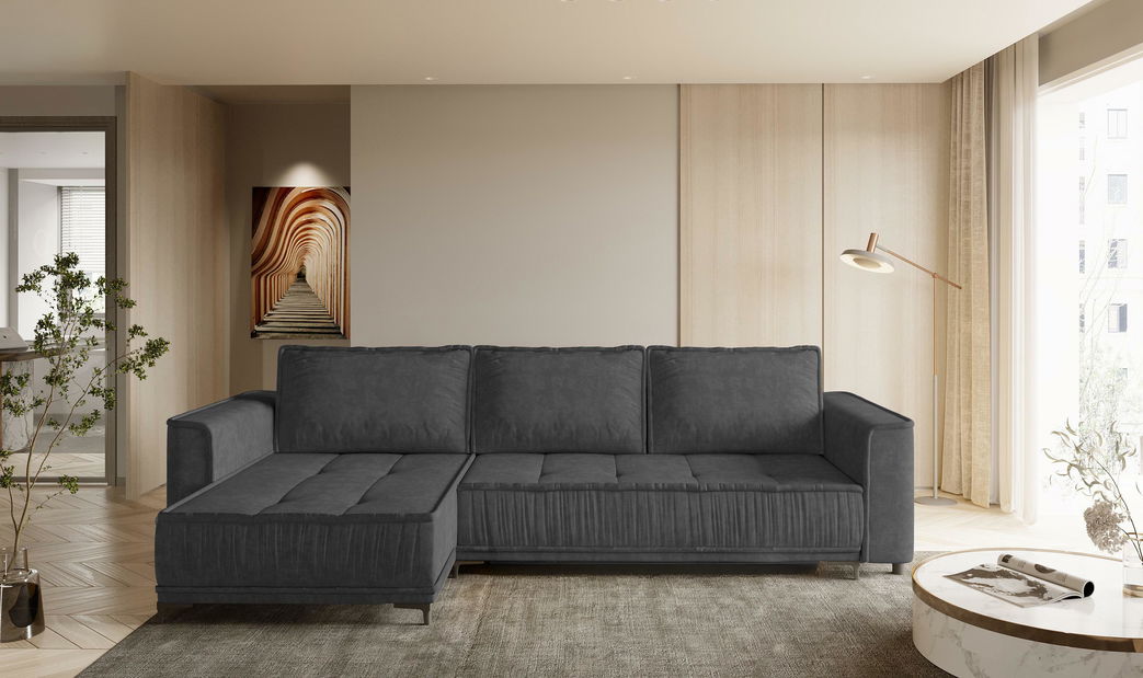 Kutna garnitura Darandenos S (tamnosiva) (L)