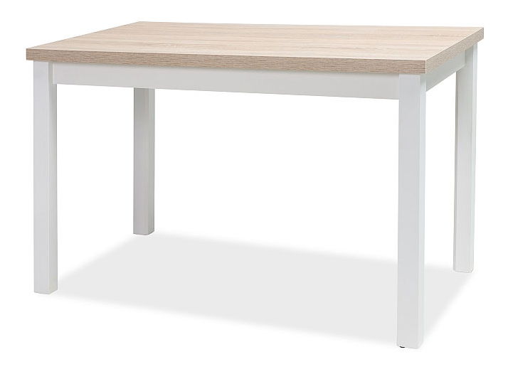 Étkezőasztal Alfred (tölgy + fehér) (4 fő részére)