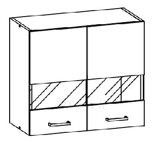 Horná kuchynská skrinka Estell EZ4 G60W