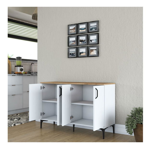 Dulap Jenaretta 162 (alb + nuc)