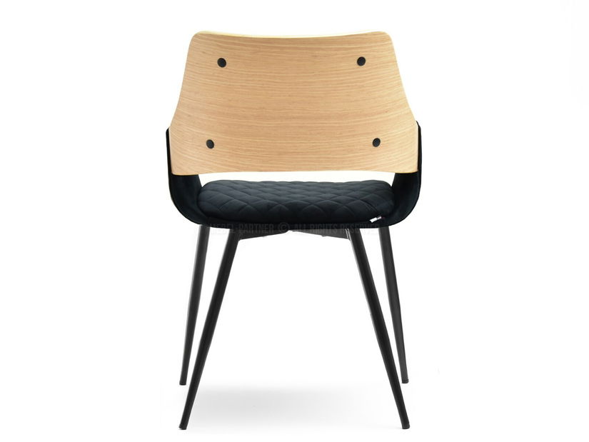 Scaun Morgana (stejar negru + negru)