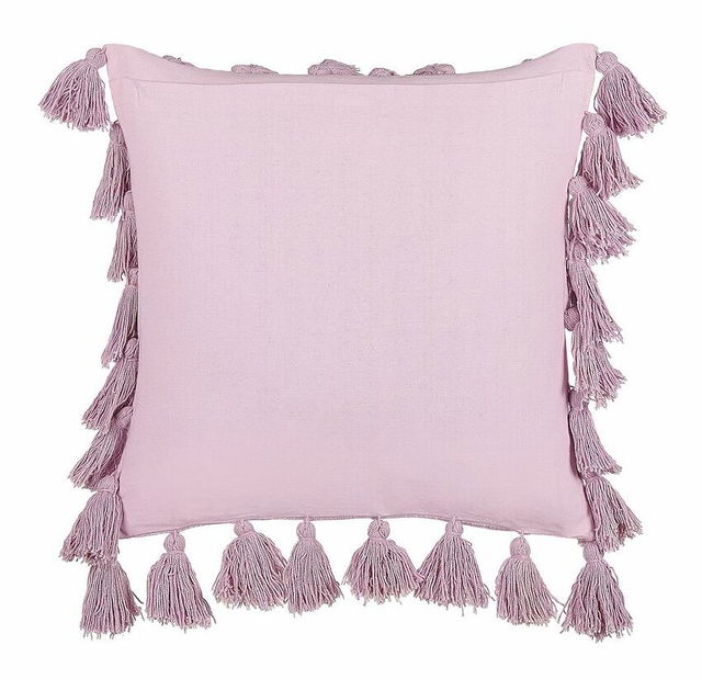 Ozdobný vankúš 45 x 45 cm Lynch (ružová)