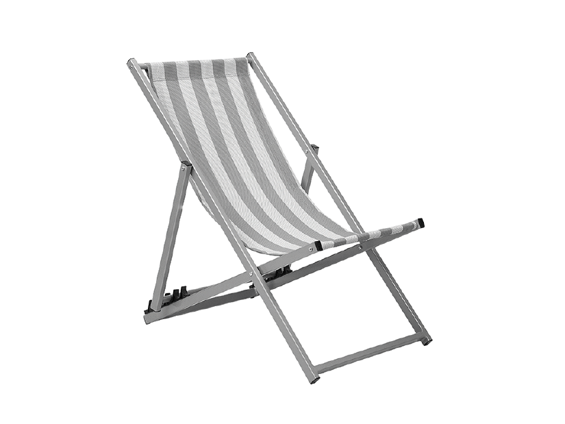 Vrtna ležaljka Loci (siva)