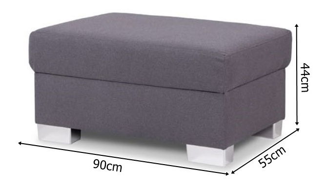 Rohová sedačka Mimi (fialová) (P)