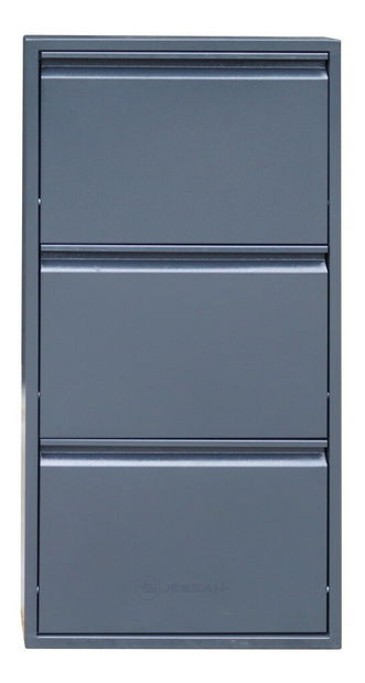 Cipőtároló (cipősszekrény) Jiste (világosszürke)