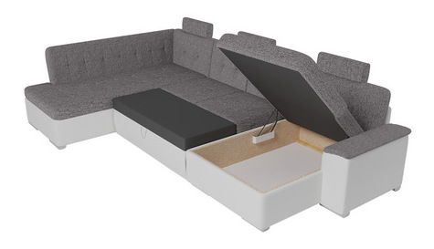 Kutna garnitura u obliku slova U Vegas Bis (bež) (L) *rasprodaja