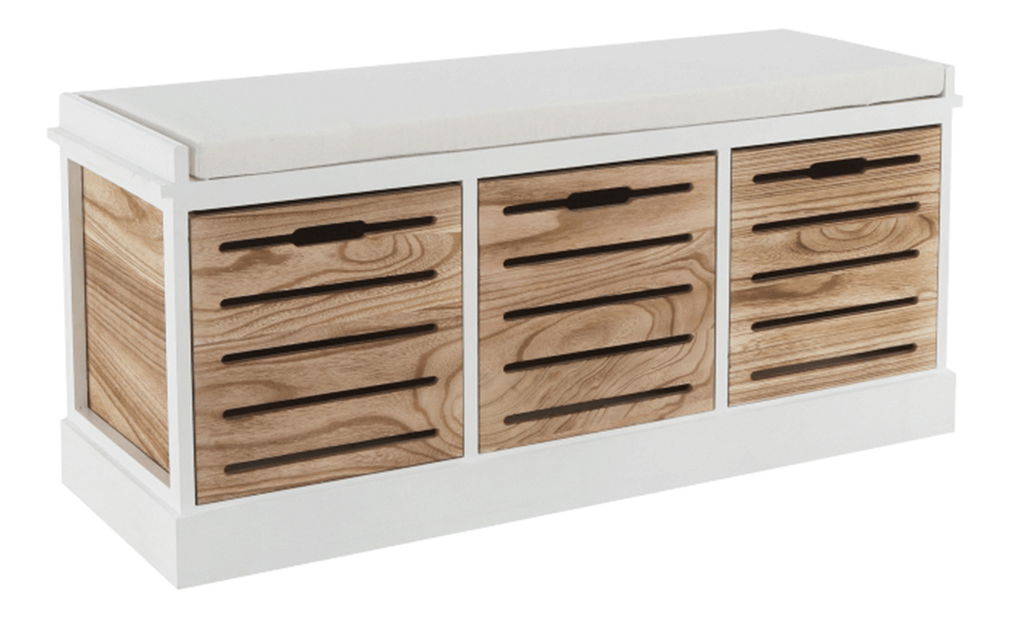 Lavica Tordo (biela + medová)