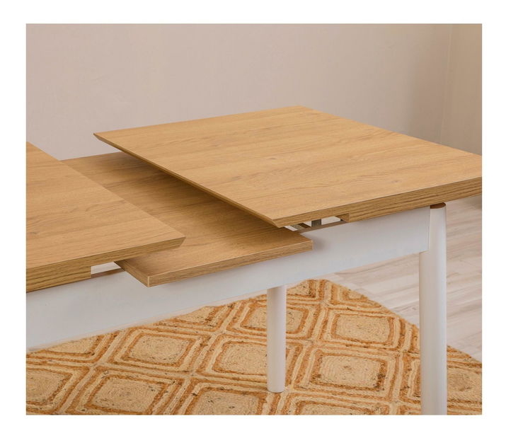 Jedálenský set Duvasa 23 (biela) (pre 4 osoby)