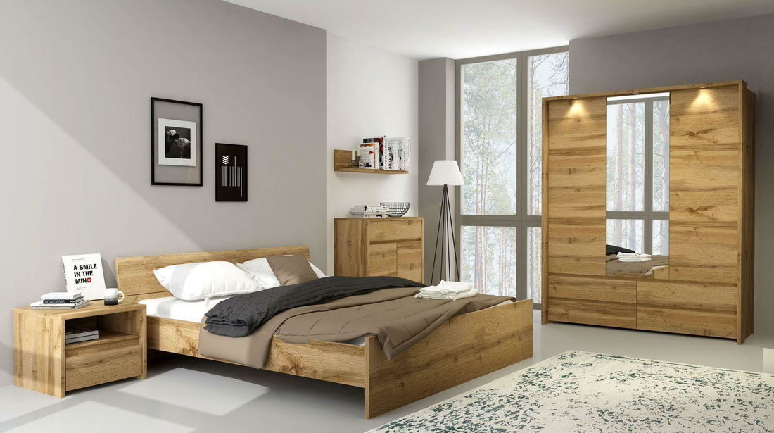 Spálňa Taylor 1 (dub wotan)