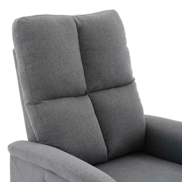 Polohovacie kreslo Tesalureza (sivá)