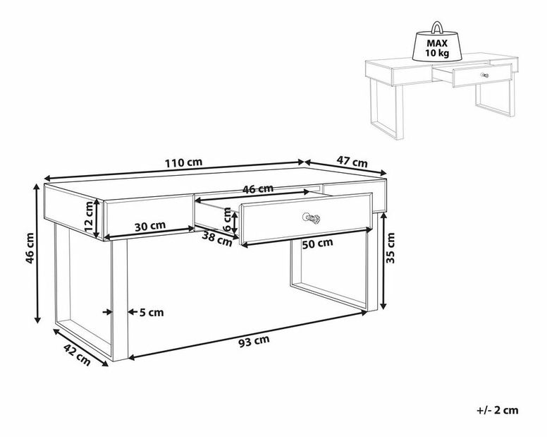 Stolić za kavu Nesie (srebrna)