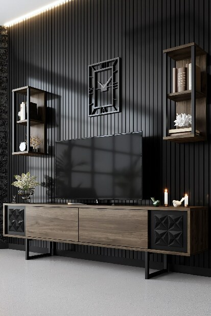 Mobilier living Buon (Nuc + Negru)