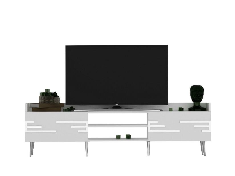 TV asztal/szekrény Tobeke (fehér) 