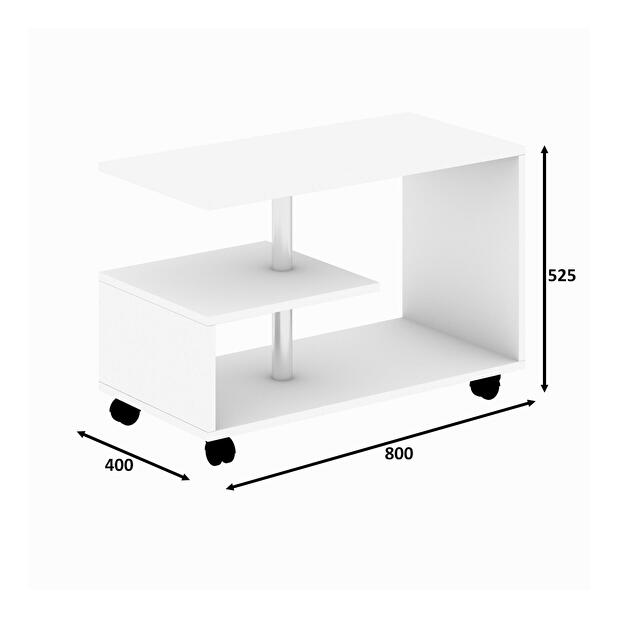 Konferenčný stolík Dosonu (biela) 