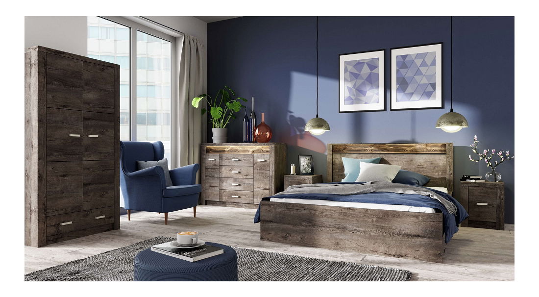 Vitrin Infinity 04 (Sötét kőris)