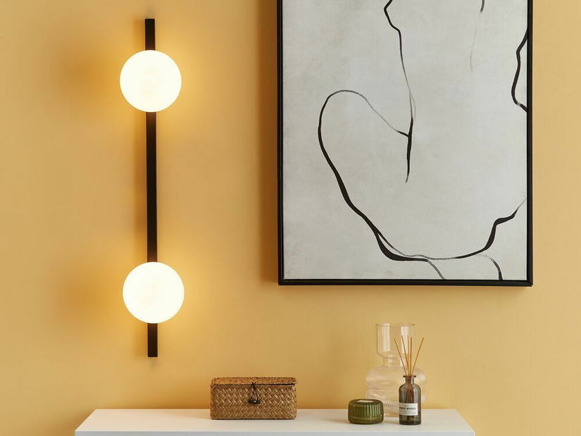 Fali lámpa 2 Iza (fekete)