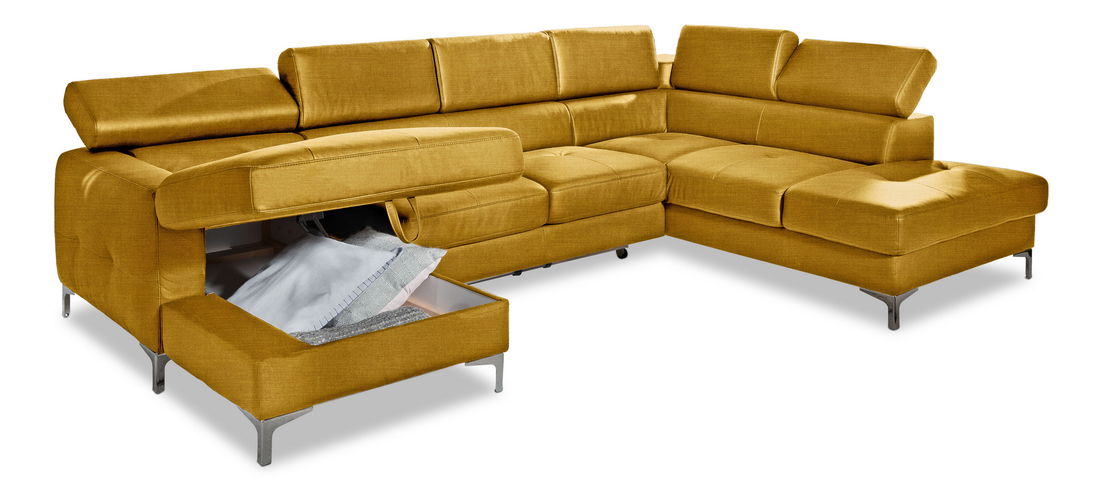 Colțar în formă de U Sammy (Muștar) (S)