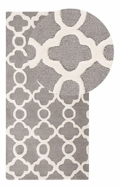 Koberec 80 x 150 cm Zilza (sivá)