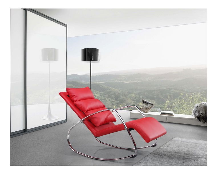 Fotoliu balansoar Dodford (Roșu)