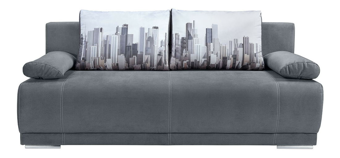 Canapea 3 locuri Elyse LUX 3DL (Gri)