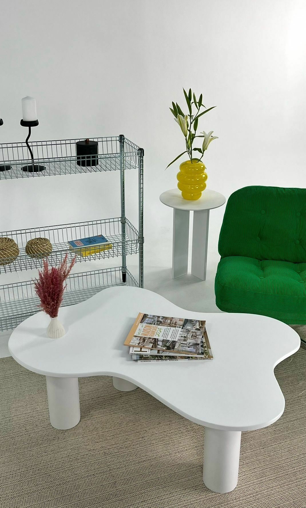 Stolić za kavu Blumingdel (bijela)