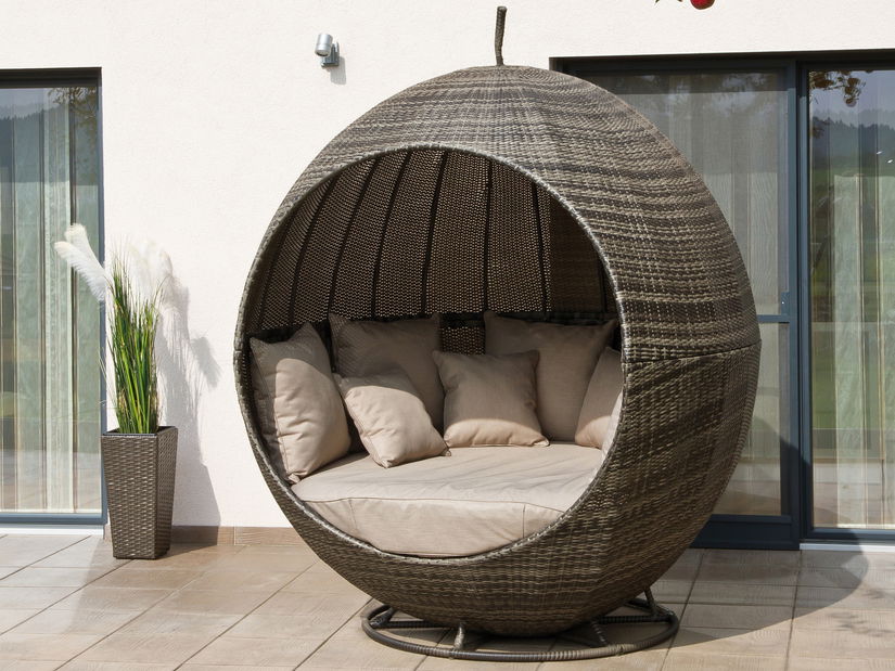 Záhradné lehátko Exterio Apple Daybed (umelý ratan)