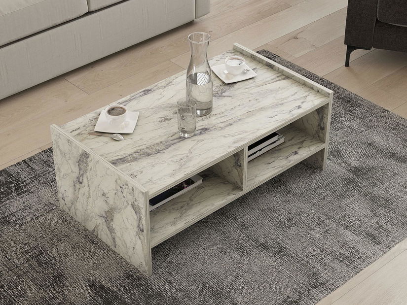 Dohányzóasztal Perla (frézia márvány)