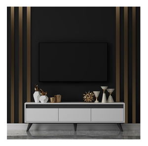 Masă TV/Dulap Vukule (alb) 