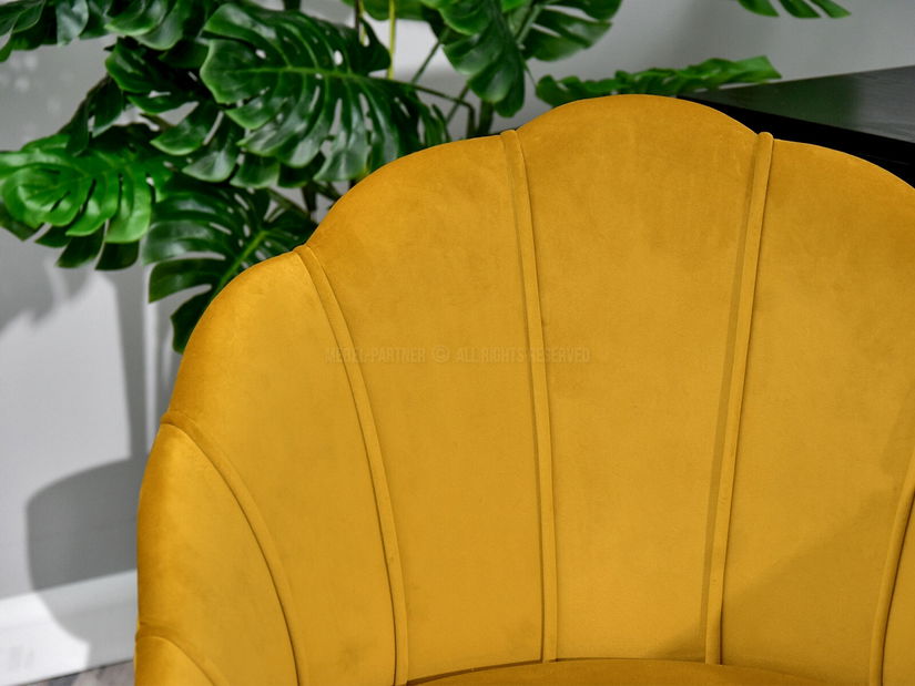 Scaun de birou Leezare (auriu)