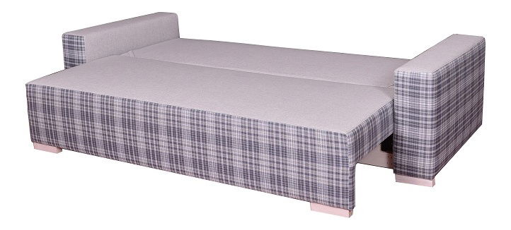 Pohovka Leana (svetlosivá károvaná) 