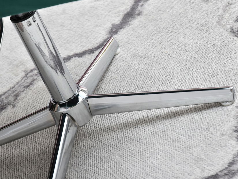 Fotelja Velma S (zelena + krom)