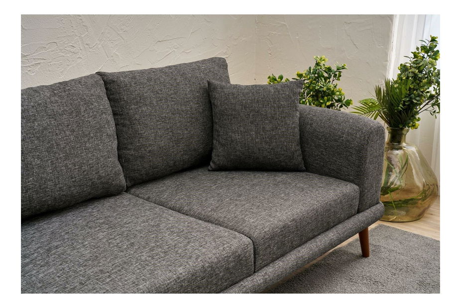 Rohová sedačka Sorenella (L) (antracit)