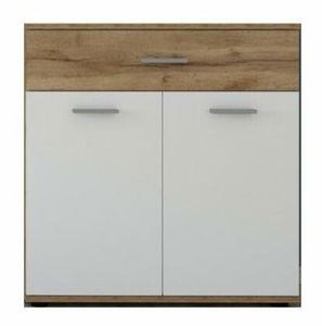 Komoda Sankt E (hrast wotan + bijela mat)