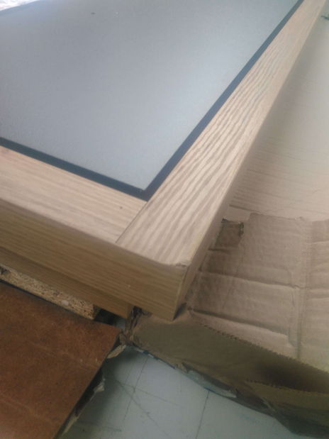 Set za dnevni boravak MALVADOS (tacho hrast + antracit) *outlet moguća oštećenja