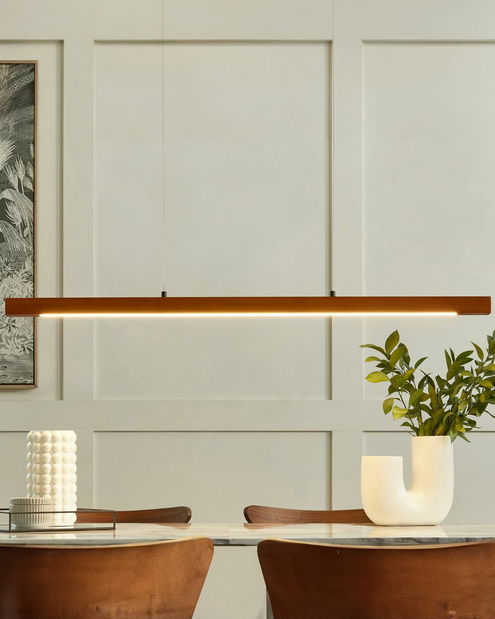 Lustră Seoras (lemn închis) 