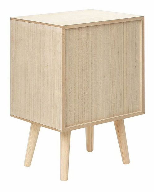 Nočný stolík Astrun (svetlé drevo)