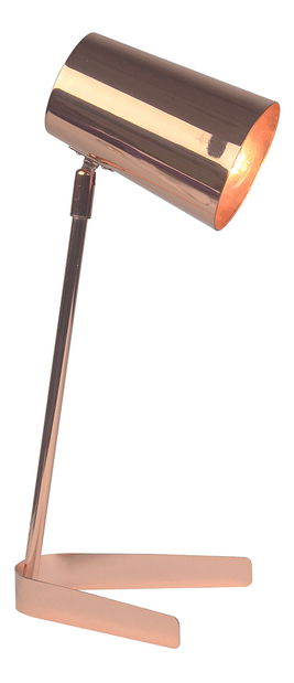 Stolová lampa Fibbu (ružovozlatá)