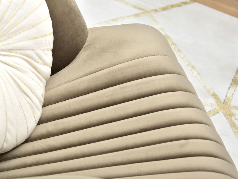 Relaxačné kreslo Lanzaris (zlatá)