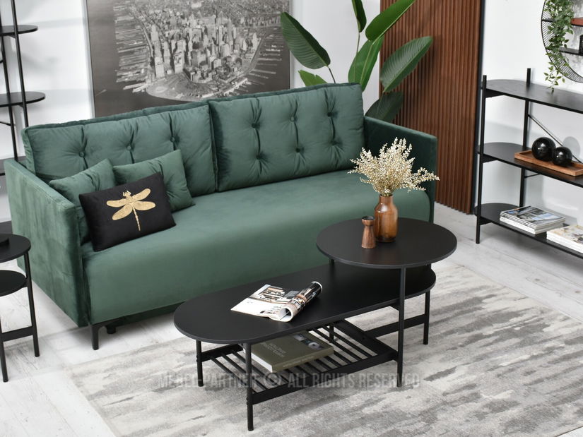 Stolić za kavu Lorelail Xl (crna)